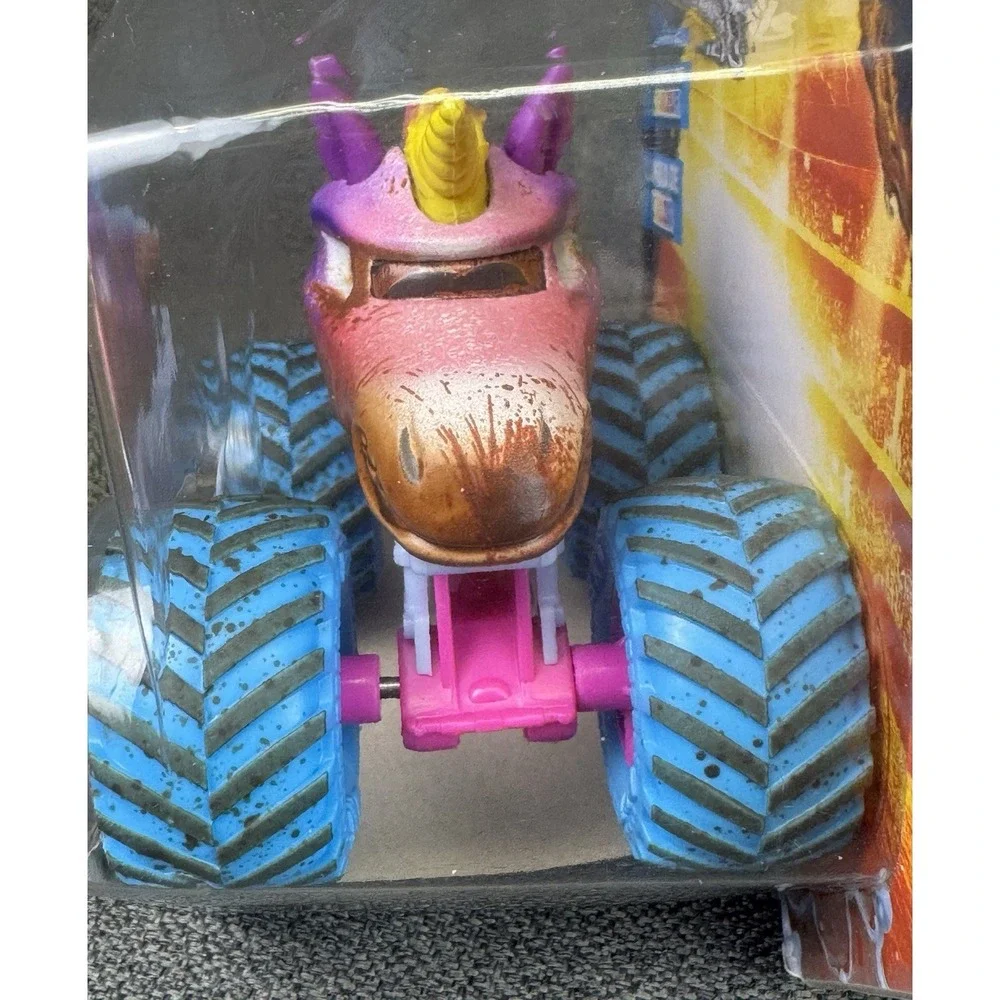 Monster Jam Sparkle Smash Mud Blasters Kids Model Diecast Toy Trucks Car 1:64 3+